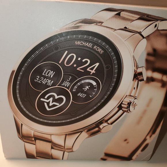 MK Unisex Runway Watch with Rose Gold-Tone Strap - Picture 2 of 4